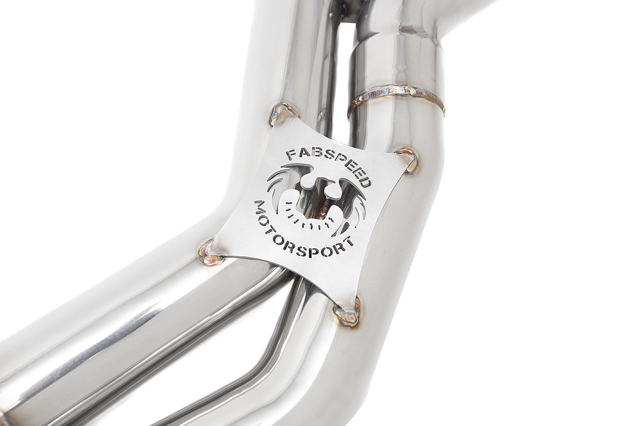 Fabspeed - BMW M3/M4 (F80/F82) 2nd X-Pipe (2014-2020) - Legends Auto Parts