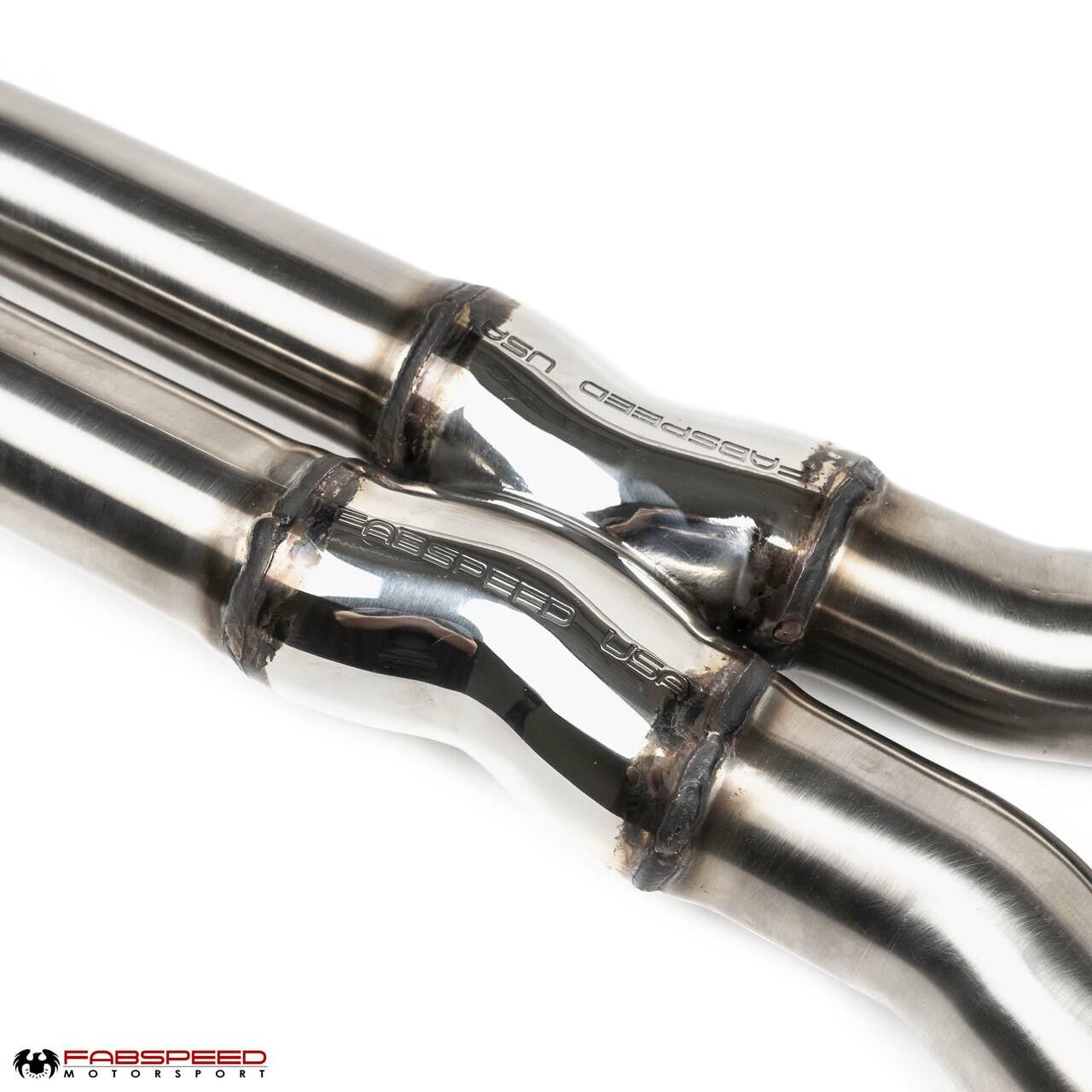 Fabspeed - BMW M3/M4 (G80/G82) Turbo Back Exhaust Package (2021+) - Legends Auto Parts