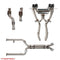 Fabspeed - BMW M3/M4 (G80/G82) Turbo Back Exhaust Package (2021+) - Legends Auto Parts