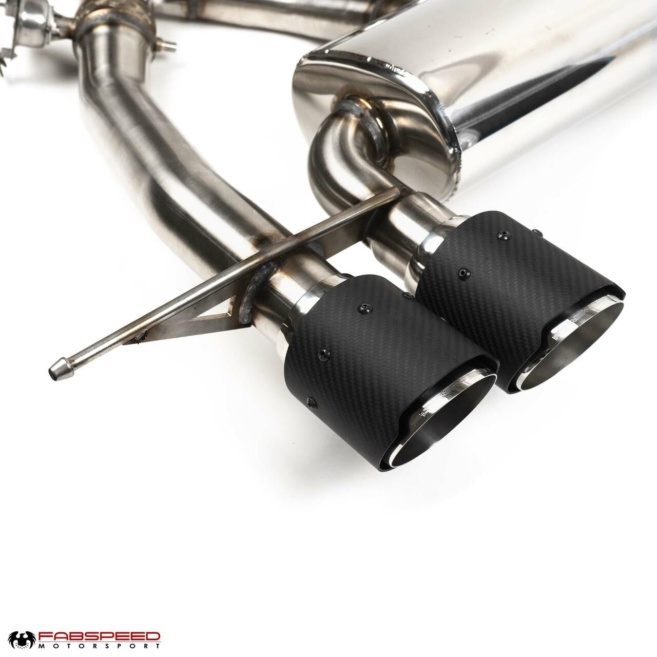 Fabspeed - BMW M3/M4 (G80/G82) Turbo Back Exhaust Package (2021+) - Legends Auto Parts