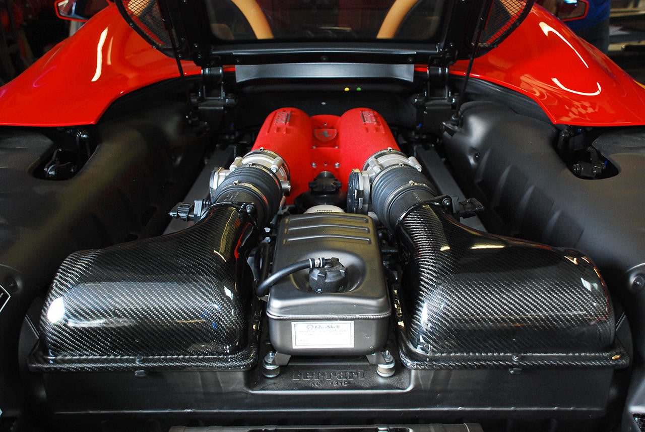 Fabspeed - Ferrari F430 Carbon Fiber Airbox Covers (2005-2009) - Legends Auto Parts