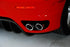 Fabspeed - Ferrari F430 Polished Slip-On Tip Covers (2005-2009) - Legends Auto Parts