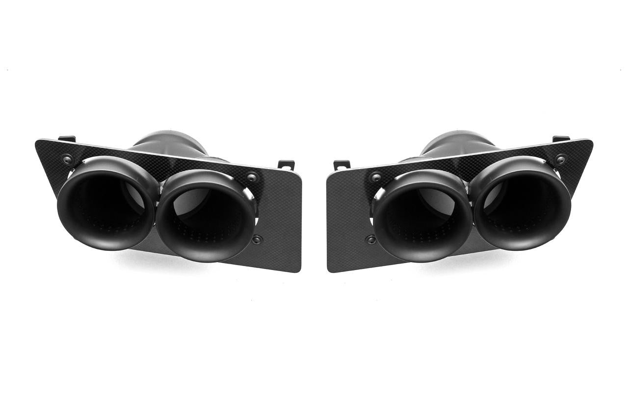 Fabspeed - Lamborghini Gallardo Deluxe Quad Style Tips (2004-2008) - Legends Auto Parts