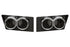 Fabspeed - Lamborghini Gallardo Deluxe Quad Style Tips (2004-2008) - Legends Auto Parts