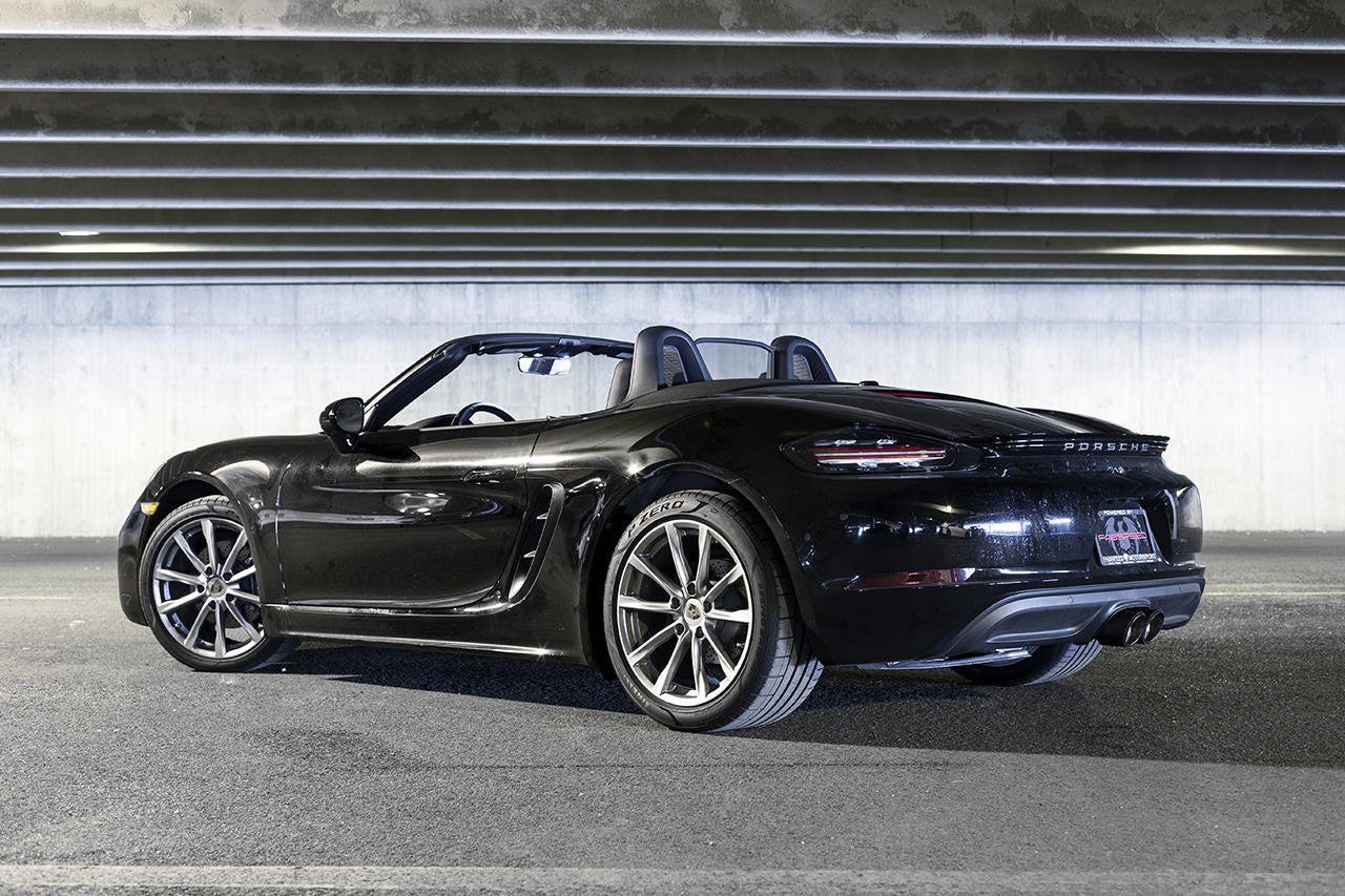 Fabspeed - Porsche 718 Boxster/Cayman Maxflo True X-Pipe with Dual Tips (2017+) - Legends Auto Parts