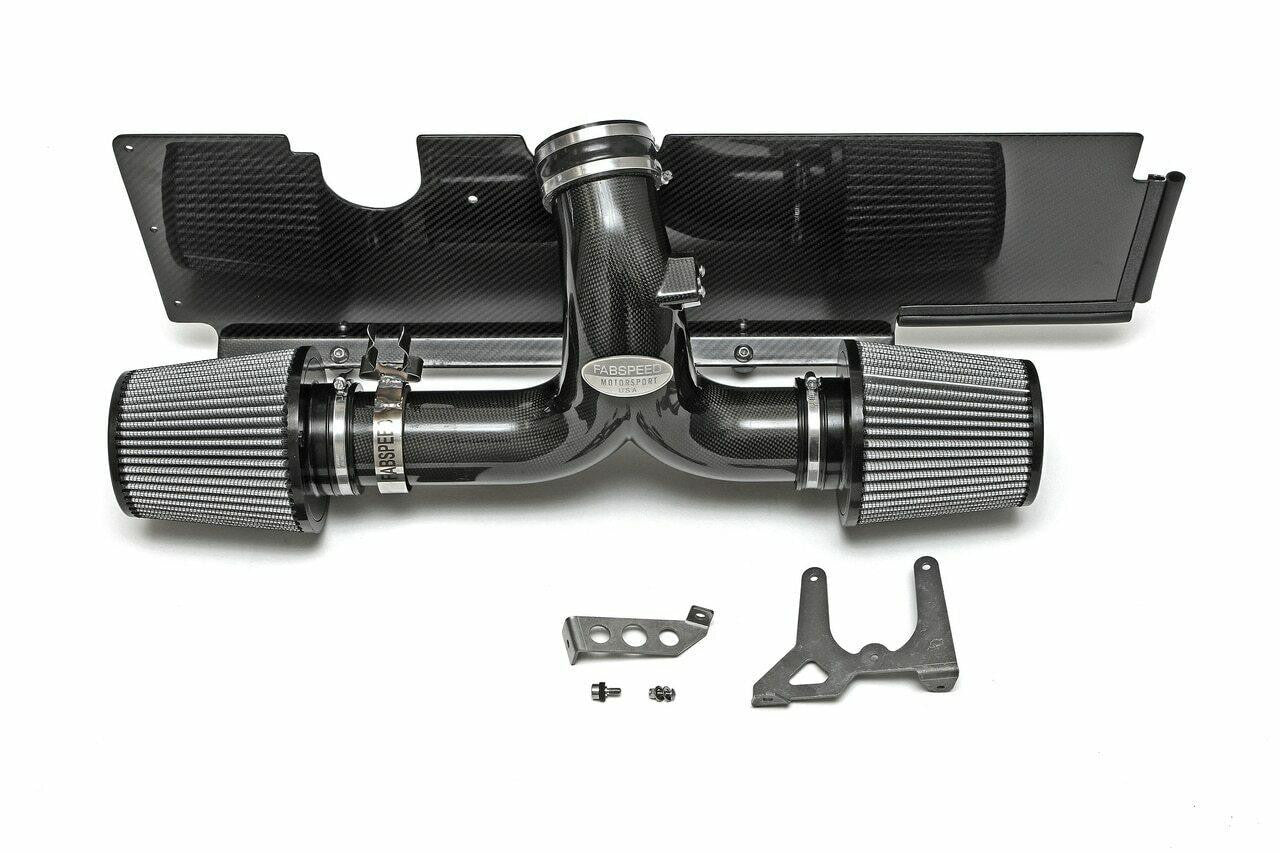Fabspeed - Porsche 996 Carrera Carbon Fiber Competition Air Intake System (2000-2004) - Legends Auto Parts