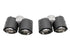 Fabspeed - Porsche 997 Carrera Deluxe Quad-Style Tips (2005-2008) - Legends Auto Parts