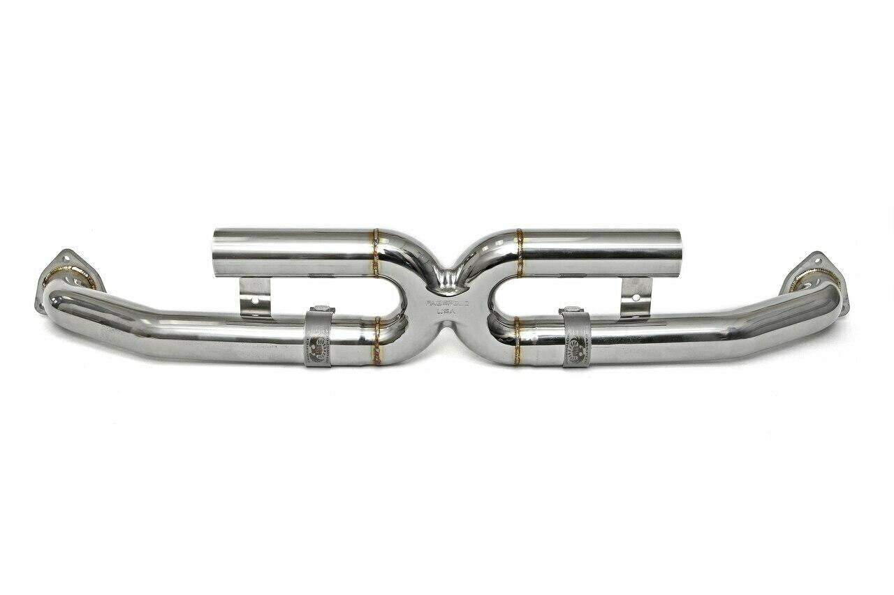 Fabspeed - Porsche 997.2 Carrera Center Muffler Bypass X-Pipe (2009-2012) - Legends Auto Parts