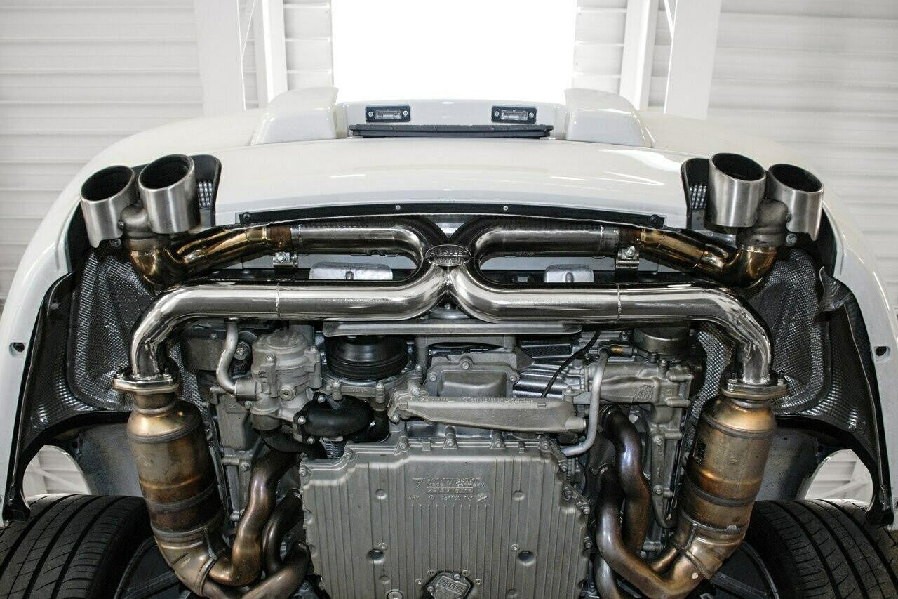 Fabspeed - Porsche 997.2 Carrera Center Muffler Bypass X-Pipe (2009-2012) - Legends Auto Parts