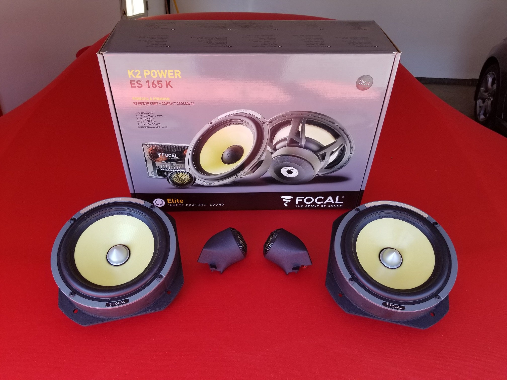 Scuderia Audio - 488 Premium Component Speakers Upgrade - Legends Auto Parts