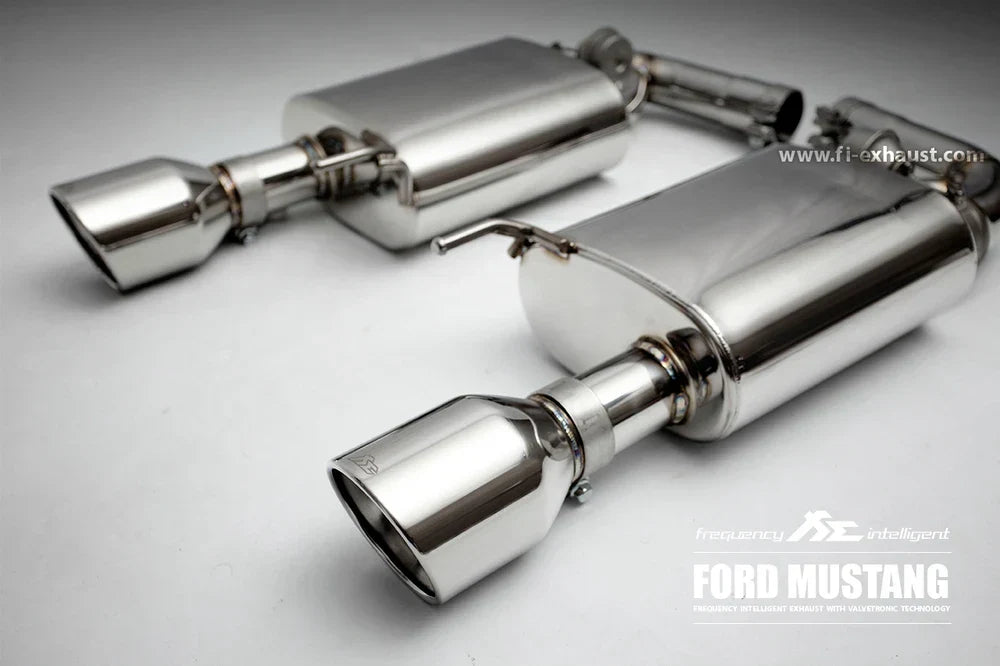 Ford mustang mk6 2.3t ecoboost dual tips 2015 valvetronic catback exhaust