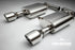 Ford mustang mk6 2.3t ecoboost dual tips 2015 valvetronic catback exhaust