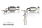 Ford mustang mk6 2.3t ecoboost quad tips 2015 catless downpipe opf