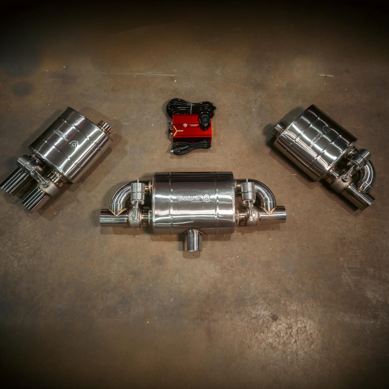 UNIVERSAL VALVED MUFFLER KIT - Legends Auto Parts