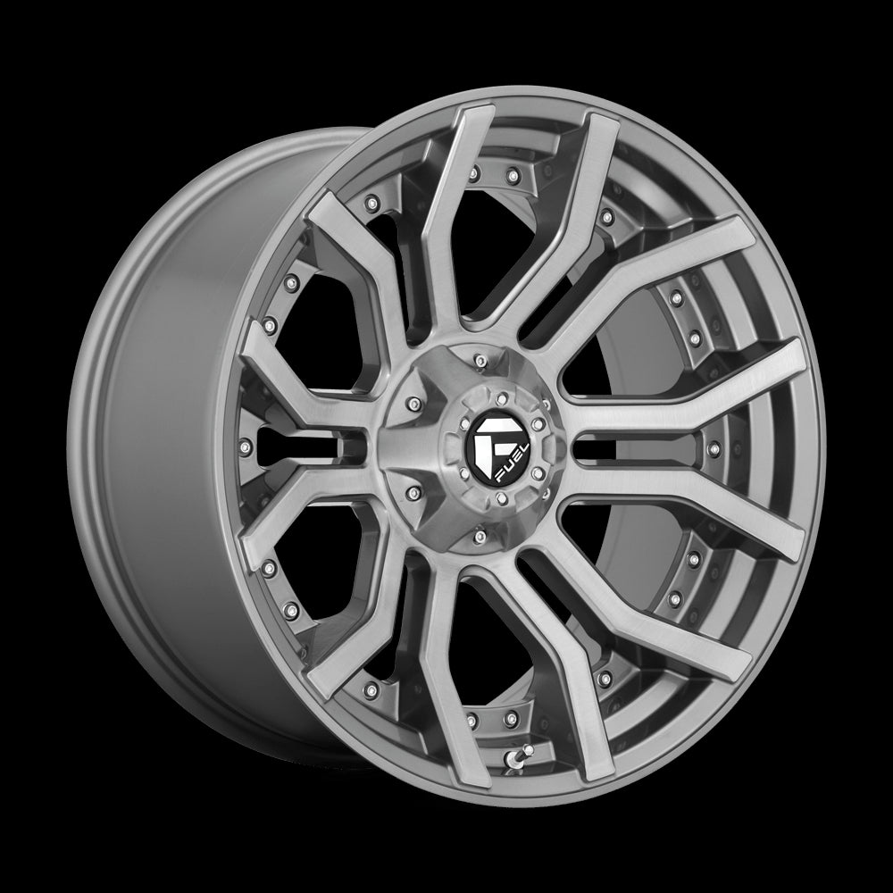 Fuel Offroad Rage Platinum 5/6 & 8 Lug Wheels - Set of 4