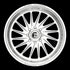 Fuel Forged FF125 Axiom Blank Lug Wheels - Set of 4