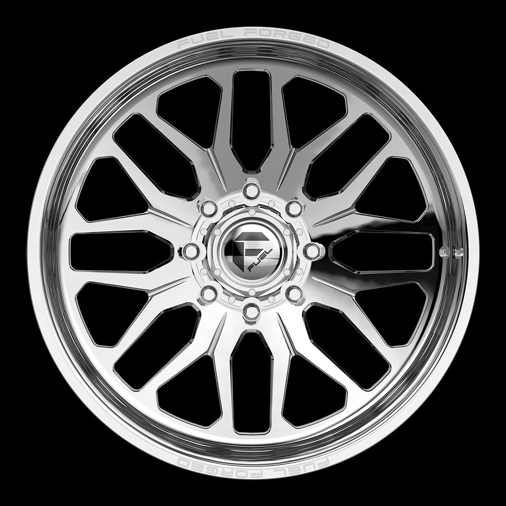 Fuel Forged FFC122 Kinetic Concave Blank Lug Wheels - Set of 4