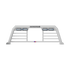 Magnum - Headache Rack | 1999-2006, Chevy, Silverado 1500, Silverado 2500, Silverado 3500, Silverado 4500 | High Pro | Lights | Window Cut-out | Bars - Legends Auto Parts