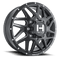 Hostile H401 SPROCKET 8 Lug Dually Wheels