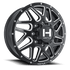 Hostile H401 SPROCKET 8 Lug Dually Wheels