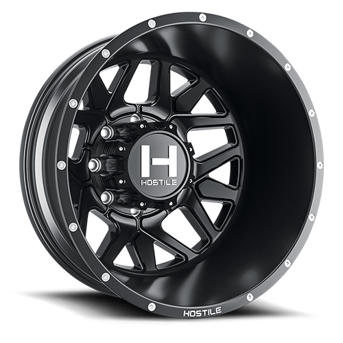 Hostile H402 DIABLO 8 Lug Dually Wheels