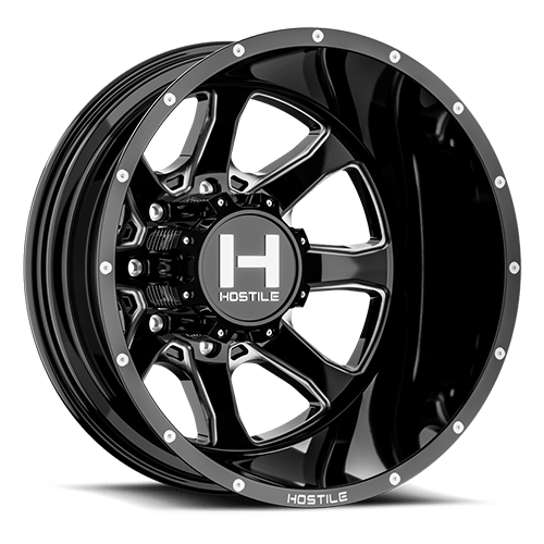 Hostile H403 KODIAK 8 Lug Dually Wheels