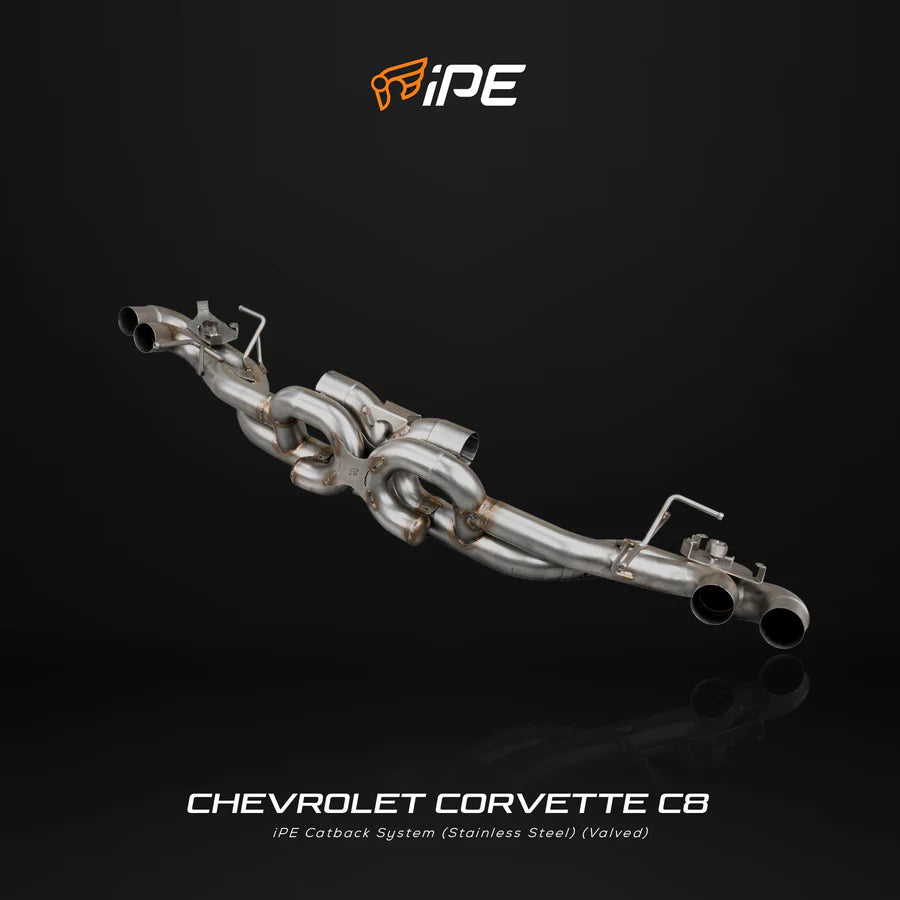 iPE Exhaust - 2019-Present Chevrolet Corvette C8 Exhaust System - Legends Auto Parts