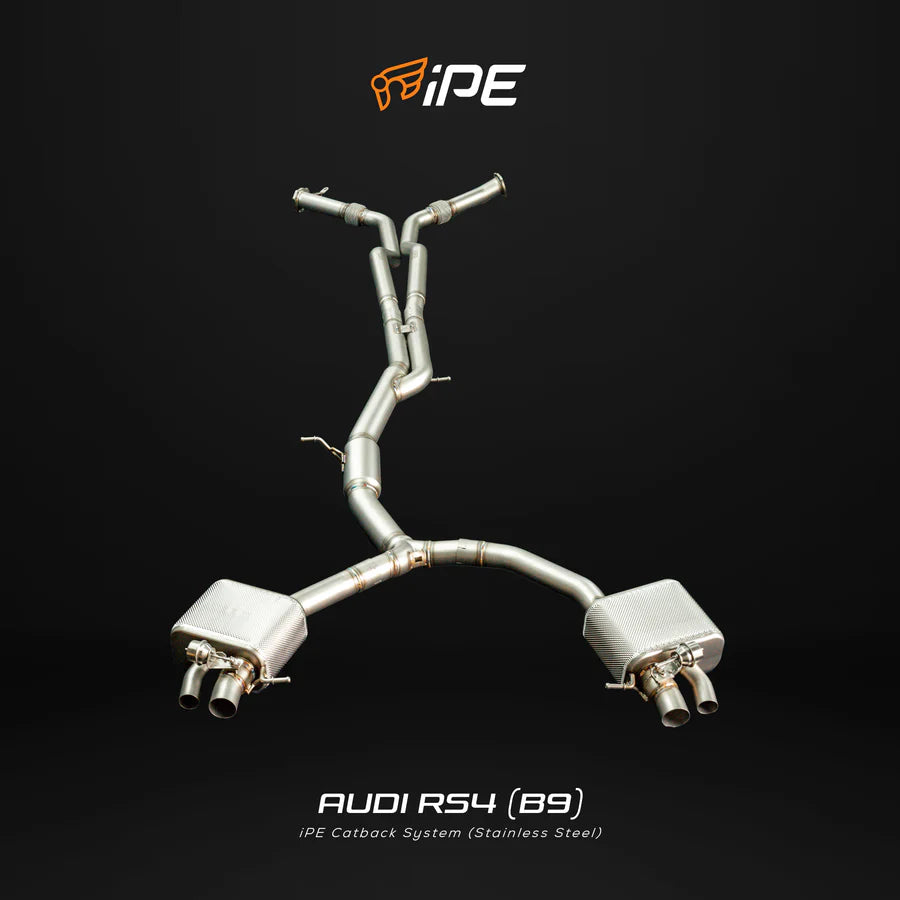 iPE Exhaust - 2018-Present Audi RS4 (B9) Exhaust System - Legends Auto Parts