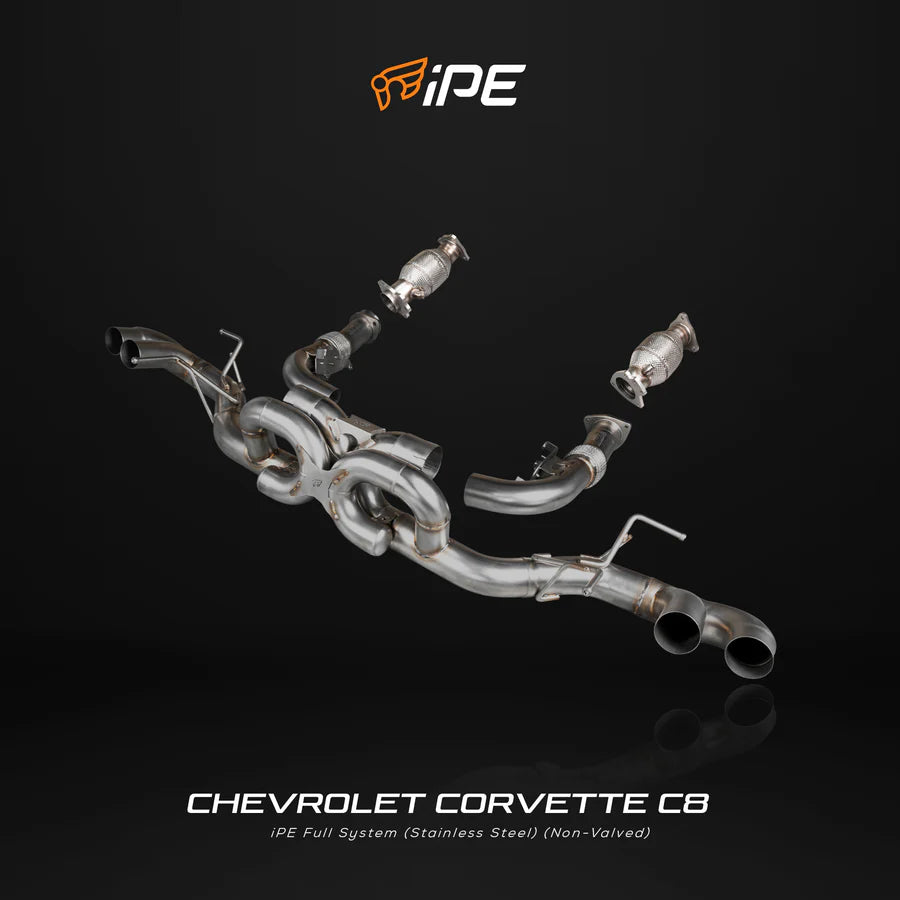 iPE Exhaust - 2019-Present Chevrolet Corvette C8 Exhaust System - Legends Auto Parts