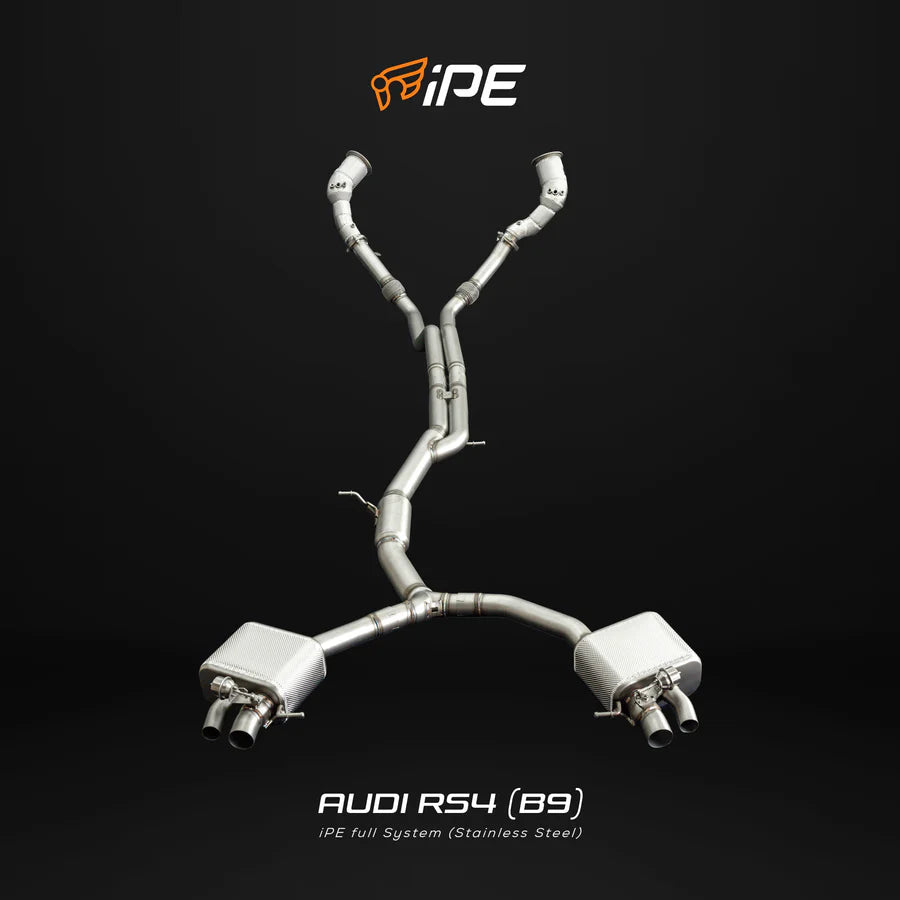 iPE Exhaust - 2018-Present Audi RS4 (B9) Exhaust System - Legends Auto Parts