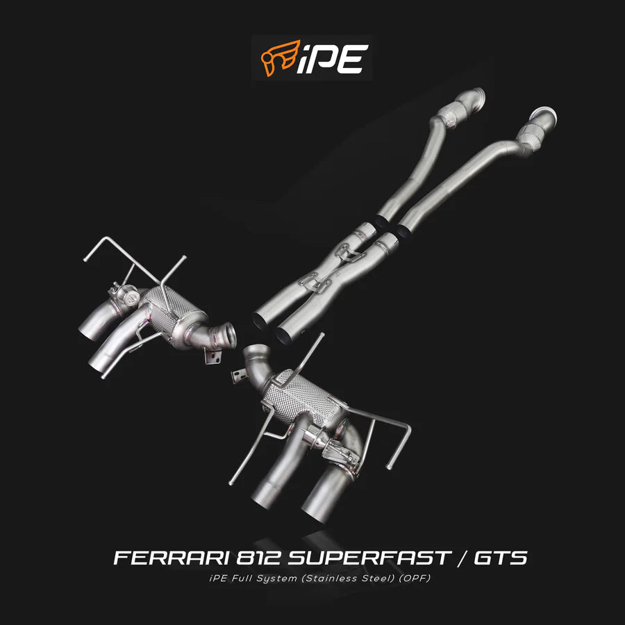 iPE Exhaust - 2017-Present Ferrari 812 Superfast / GTS Exhaust System - Legends Auto Parts