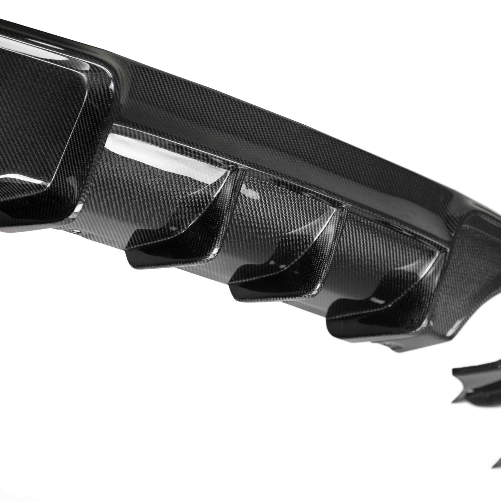 2020-2023 Dodge Charger Widebody Hellcat Carbon Fiber Rear Diffuser Valance - Legends Auto Parts