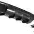 2020-2023 Dodge Charger Widebody Hellcat Carbon Fiber Rear Diffuser Valance - Legends Auto Parts