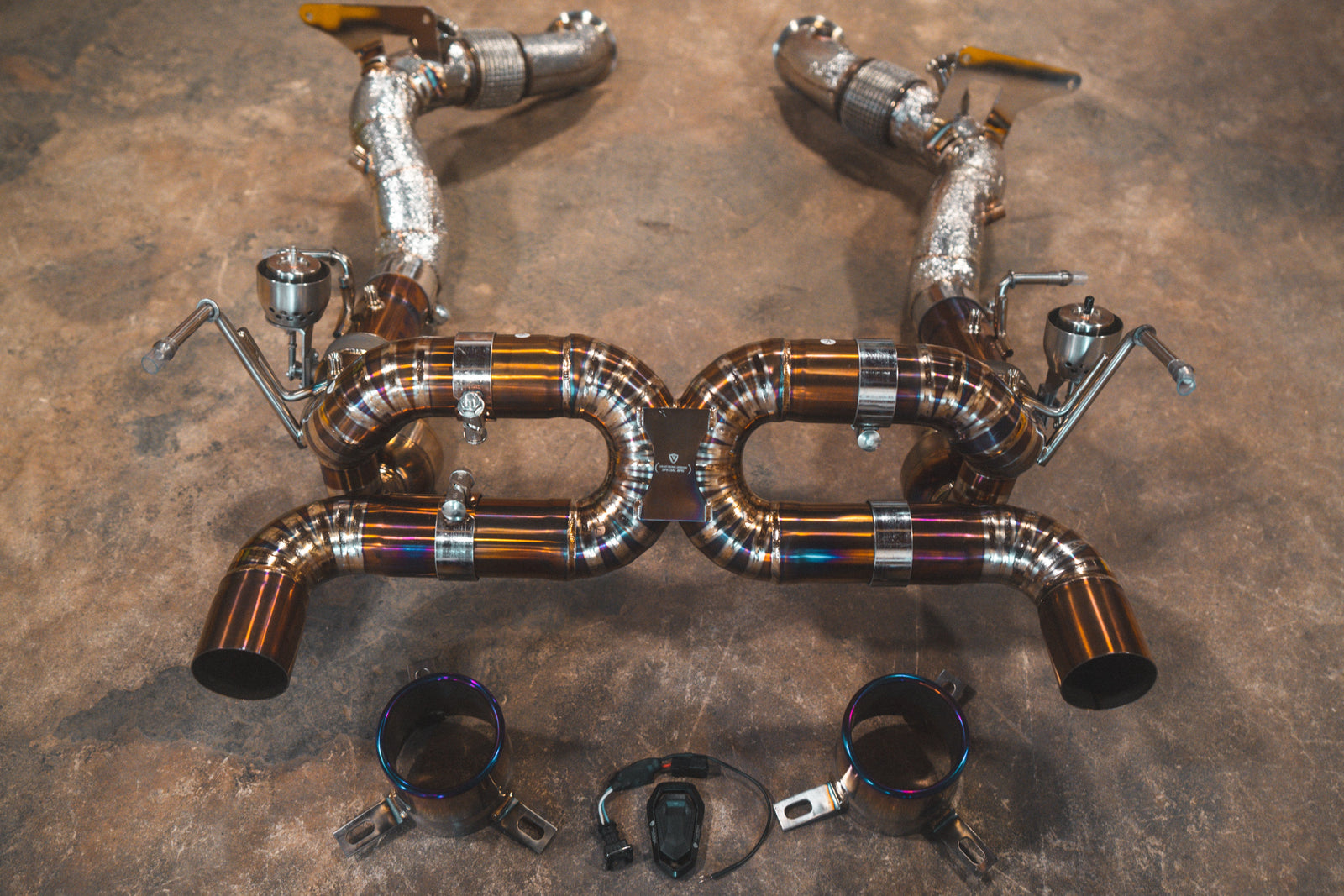 Ferrari F8 Valved Sport Exhaust System - Legends Auto Parts