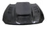 2015-2017 Ford Mustang Gloss Carbon Fiber Hood Terminator Aggressive Style - Legends Auto Parts
