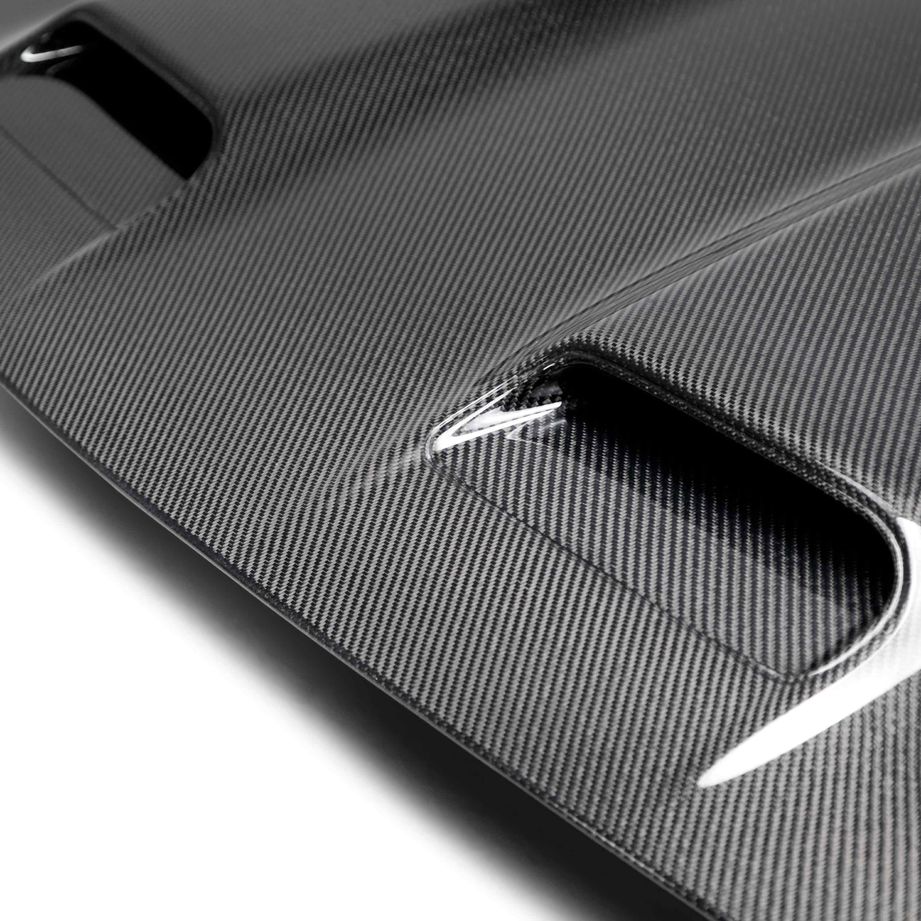 2015-2024 Dodge Challenger Hellcat Redeye Ram Air Carbon FIber Hood - Legends Auto Parts