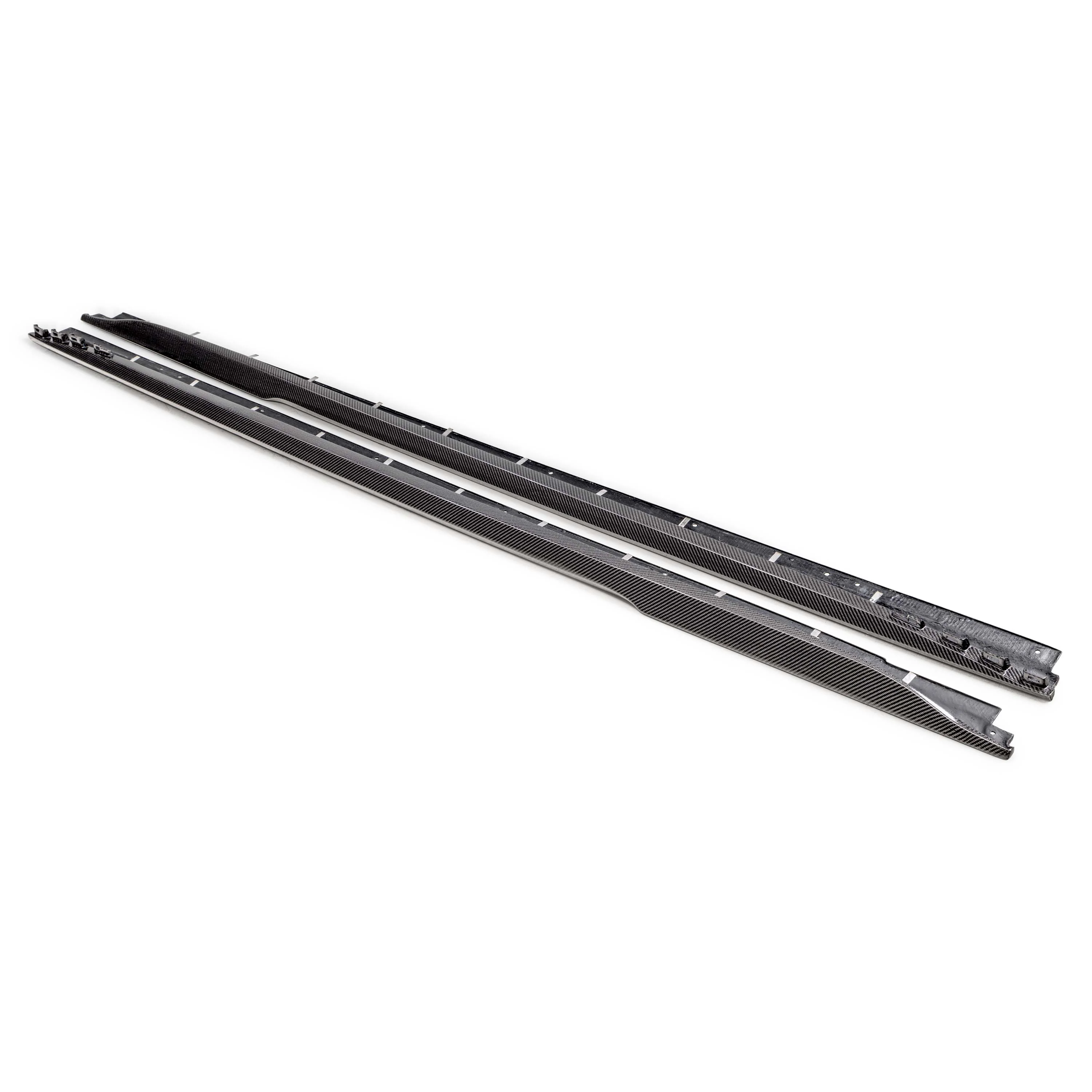 2022-2025 Cadillac CT5-V Blackwing Type-ST Gloss Carbon Fiber Side Rocker Panel Extensions - Legends Auto Parts