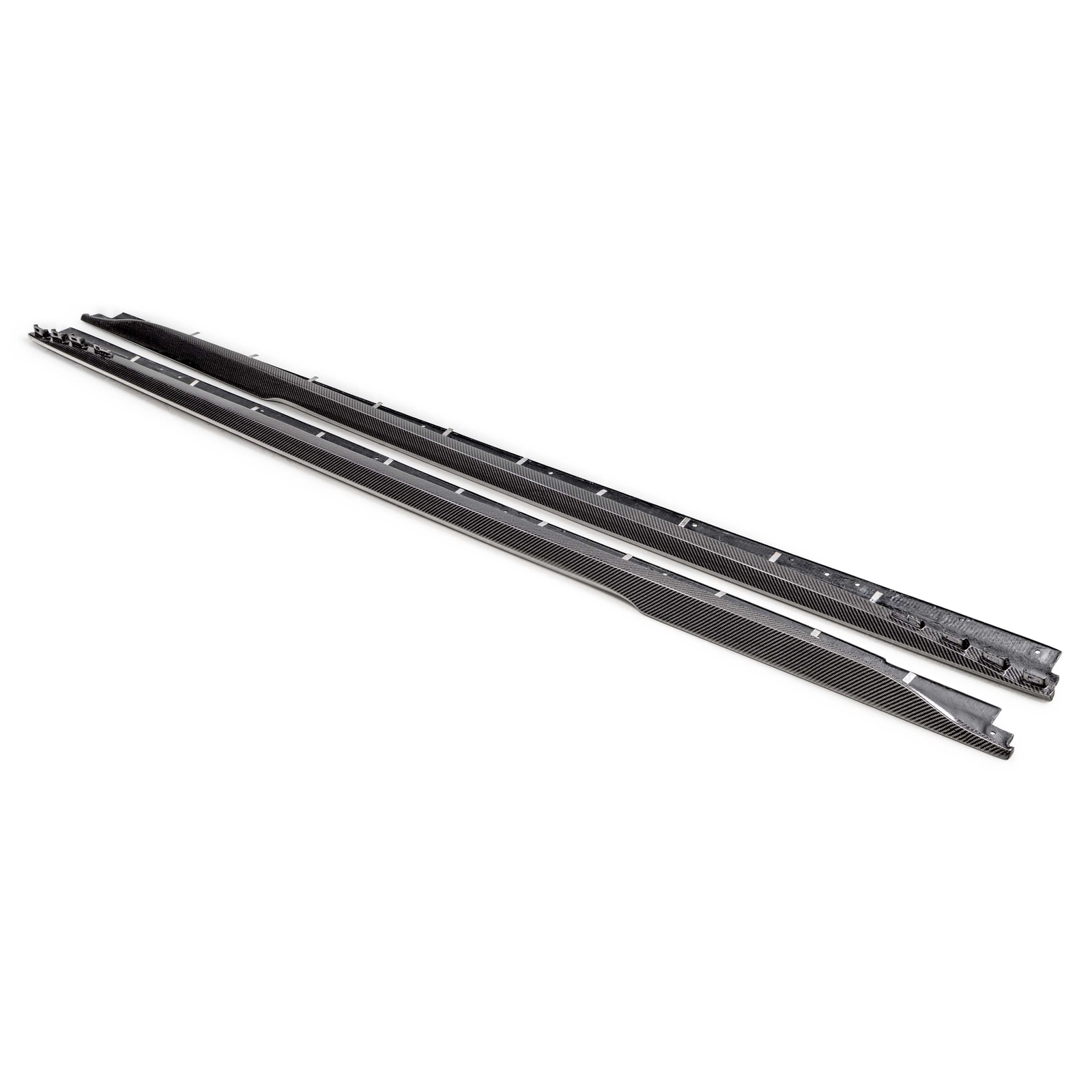 2022-2025 Cadillac CT5-V Blackwing Type-ST Gloss Carbon Fiber Side Rocker Panel Extensions - Legends Auto Parts