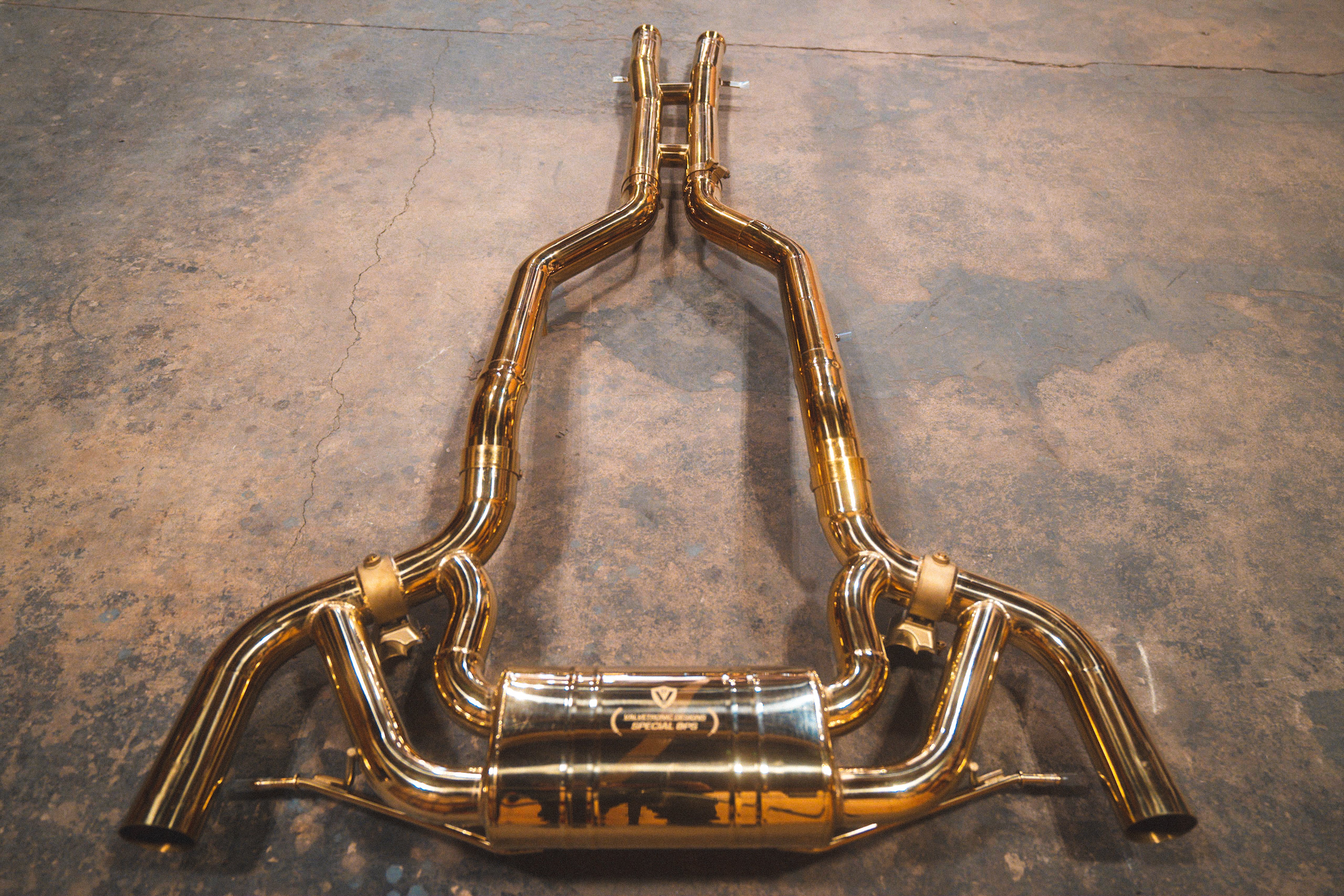 Valvetronic Mercedes AMG GT Valved Sport Exhaust system - Legends Auto Parts