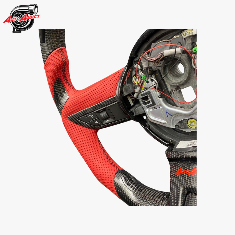 2010-2011 Chevy Camaro Custom Carbon Fiber Steering Wheel - Legends Auto Parts