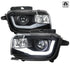 2010-2013 Chevy Camaro 6th Gen Style Headlights – OEM Bumper Fitment, LED Light Bar - Legends Auto Parts