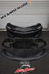2010-2015 Chevy Camaro ZL1 1LE Track Package Front Bumper Conversion 11pcs Full Kit Flat BLK Body Kit - Legends Auto Parts