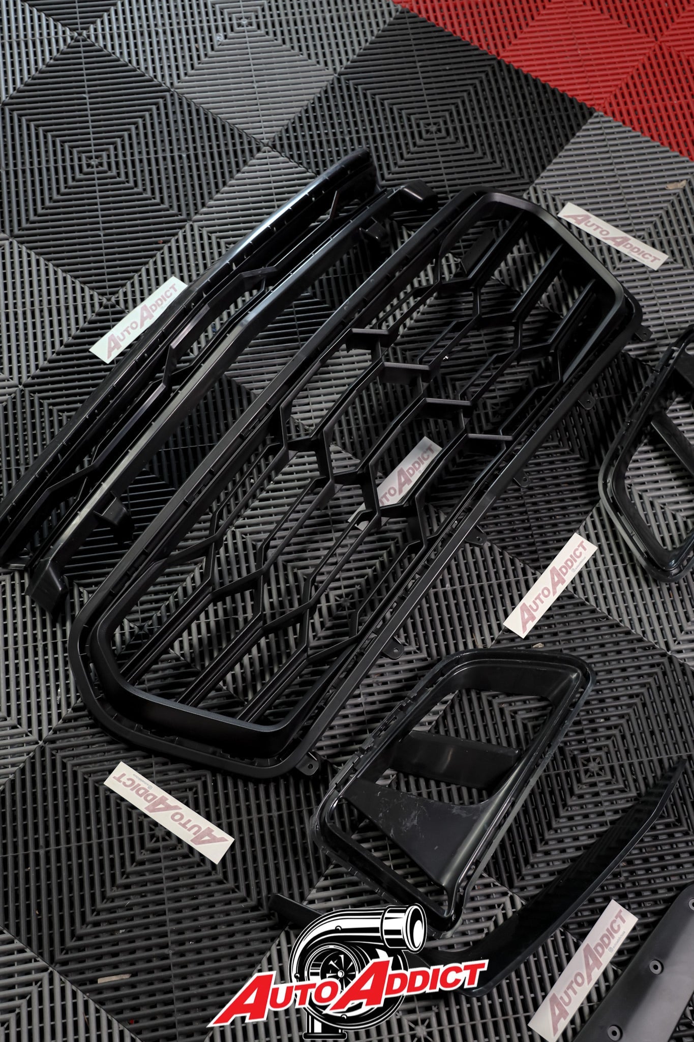 2010-2015 Chevy Camaro ZL1 1LE Track Package Front Bumper Conversion 11pcs Full Kit Flat BLK Body Kit - Legends Auto Parts