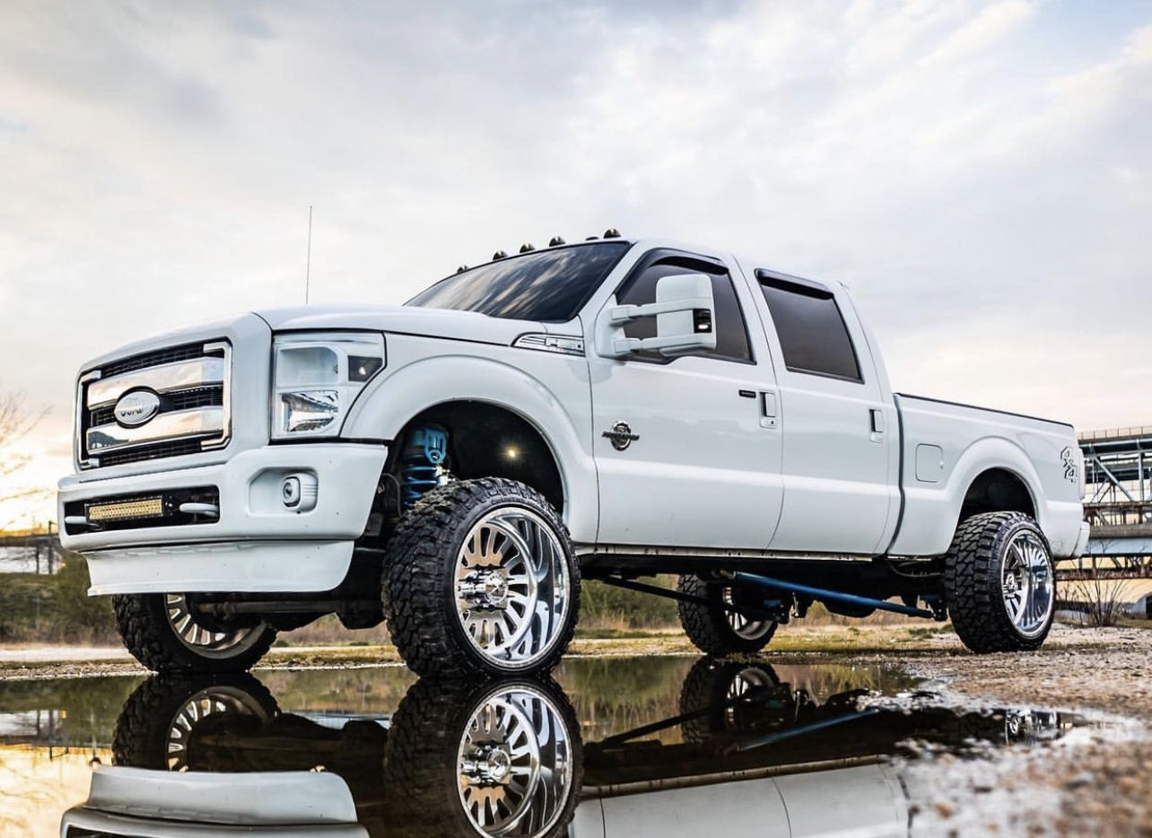 Wicked Trucks - 2011-2016 Ford F-250 & F-350 3.5" Premium Leveling System - Legends Auto Parts