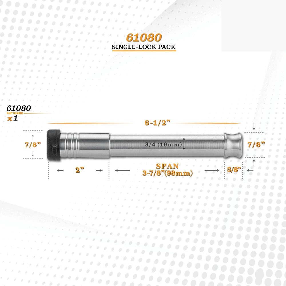 GEN-Y Hitch InfiniteRule Security Receiver Hitch Lock