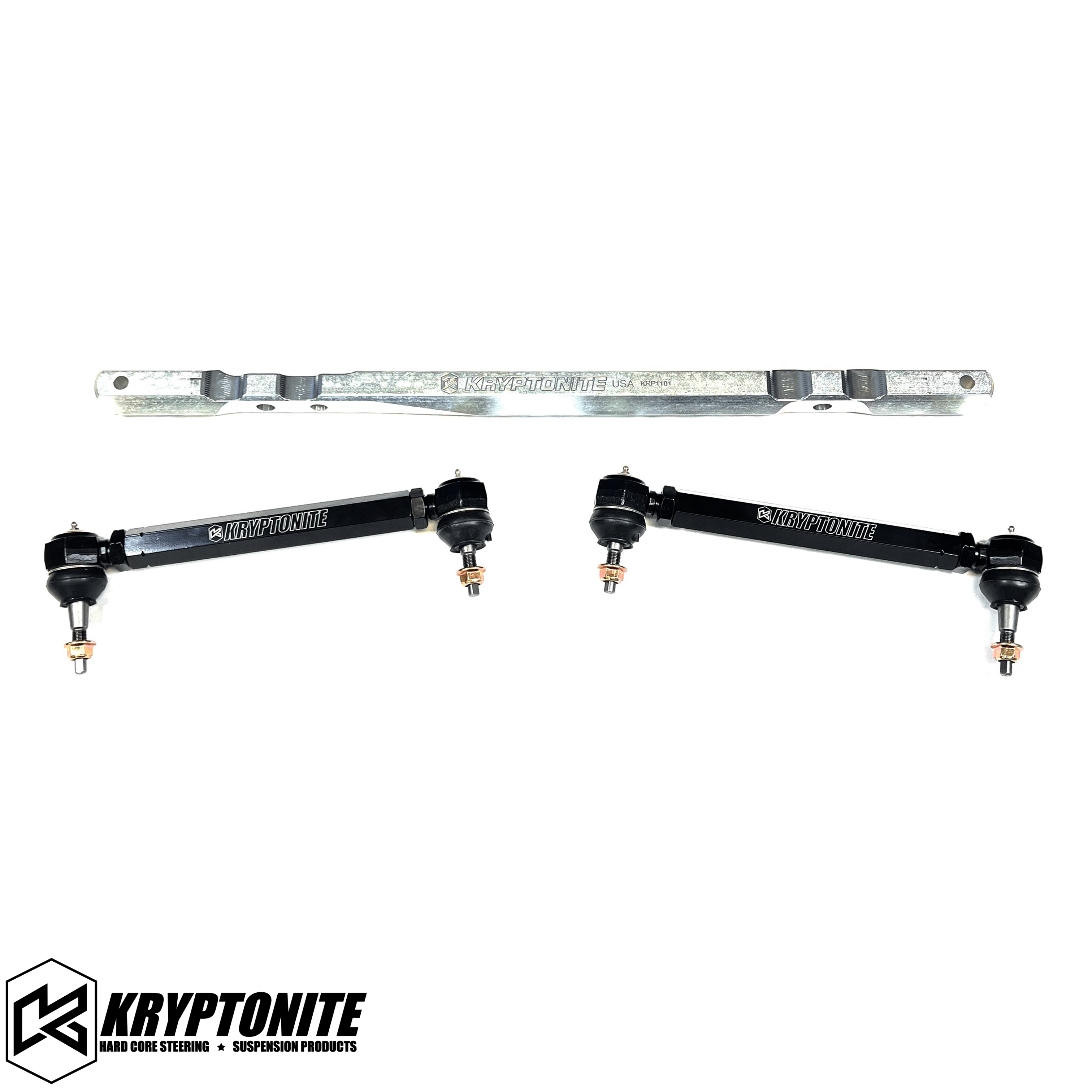 2011-2024 GMC/Chevrolet 2500/3500 KRYPTONITE SS SERIES CENTER LINK TIE ROD PACKAGE