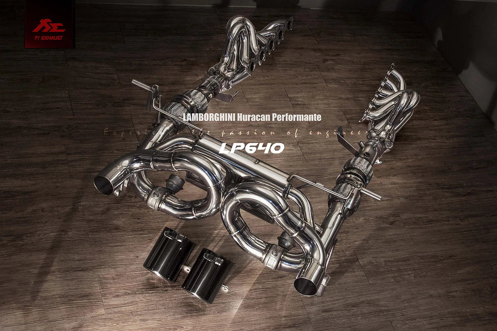 Lamborghini huracan performante lp640 4 2017 2019 valvetronic muffler