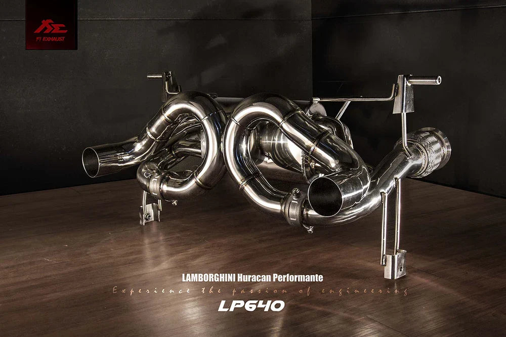 Lamborghini huracan performante lp640 4 2017 2019 valvetronic muffler non valve