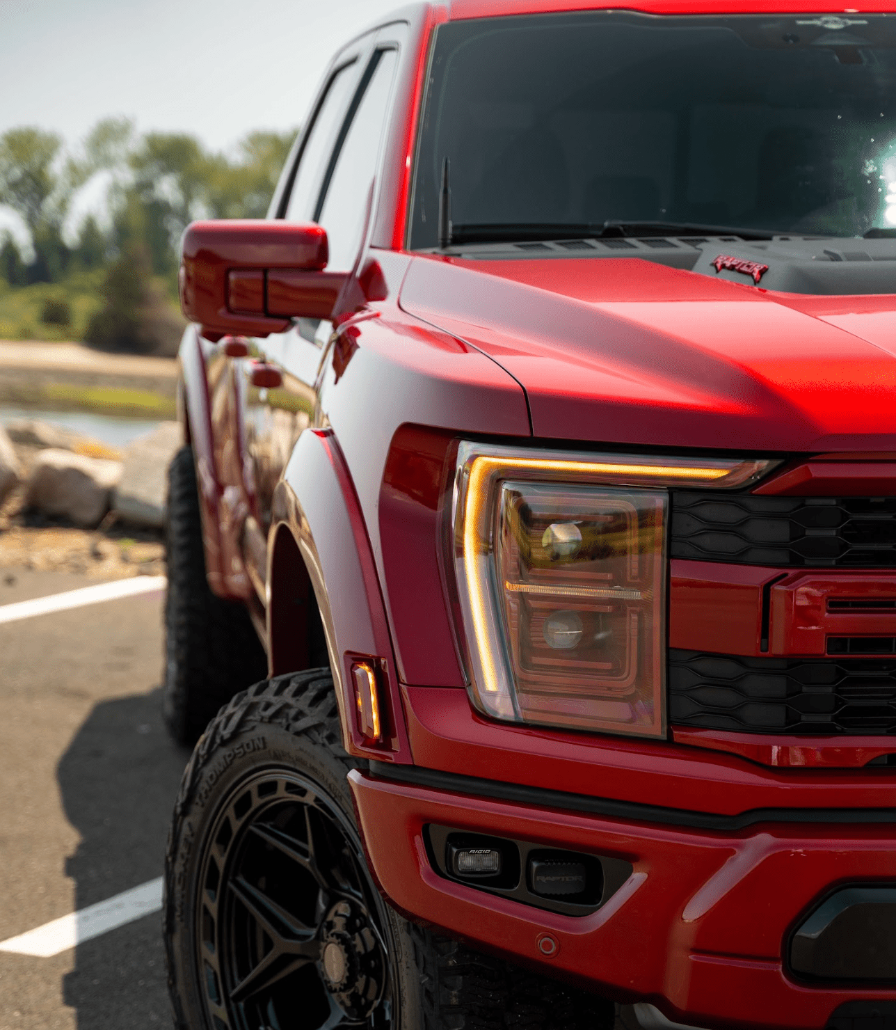 2021-2024 Ford RAPTOR OEM Fender Lights Custom Painted