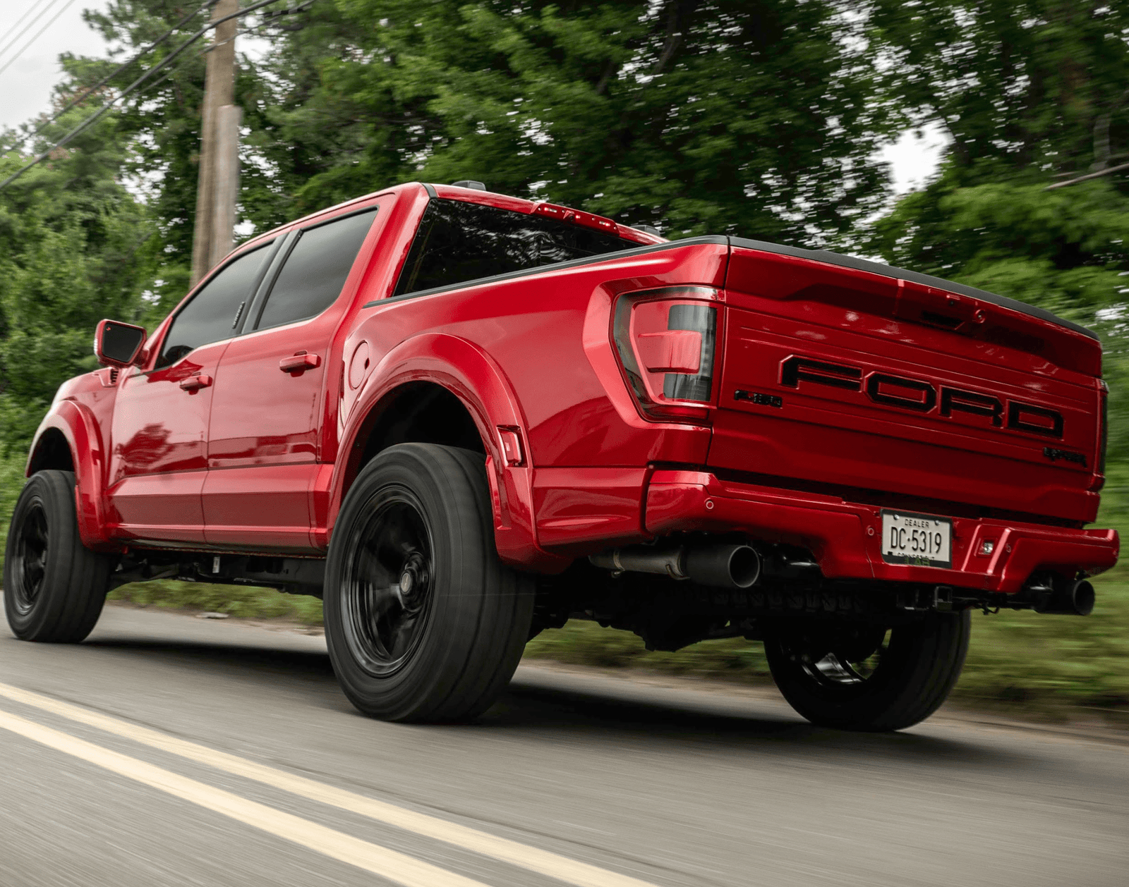 2019-2024 Ford Raptor OEM LED Tail Lights Custom Painted